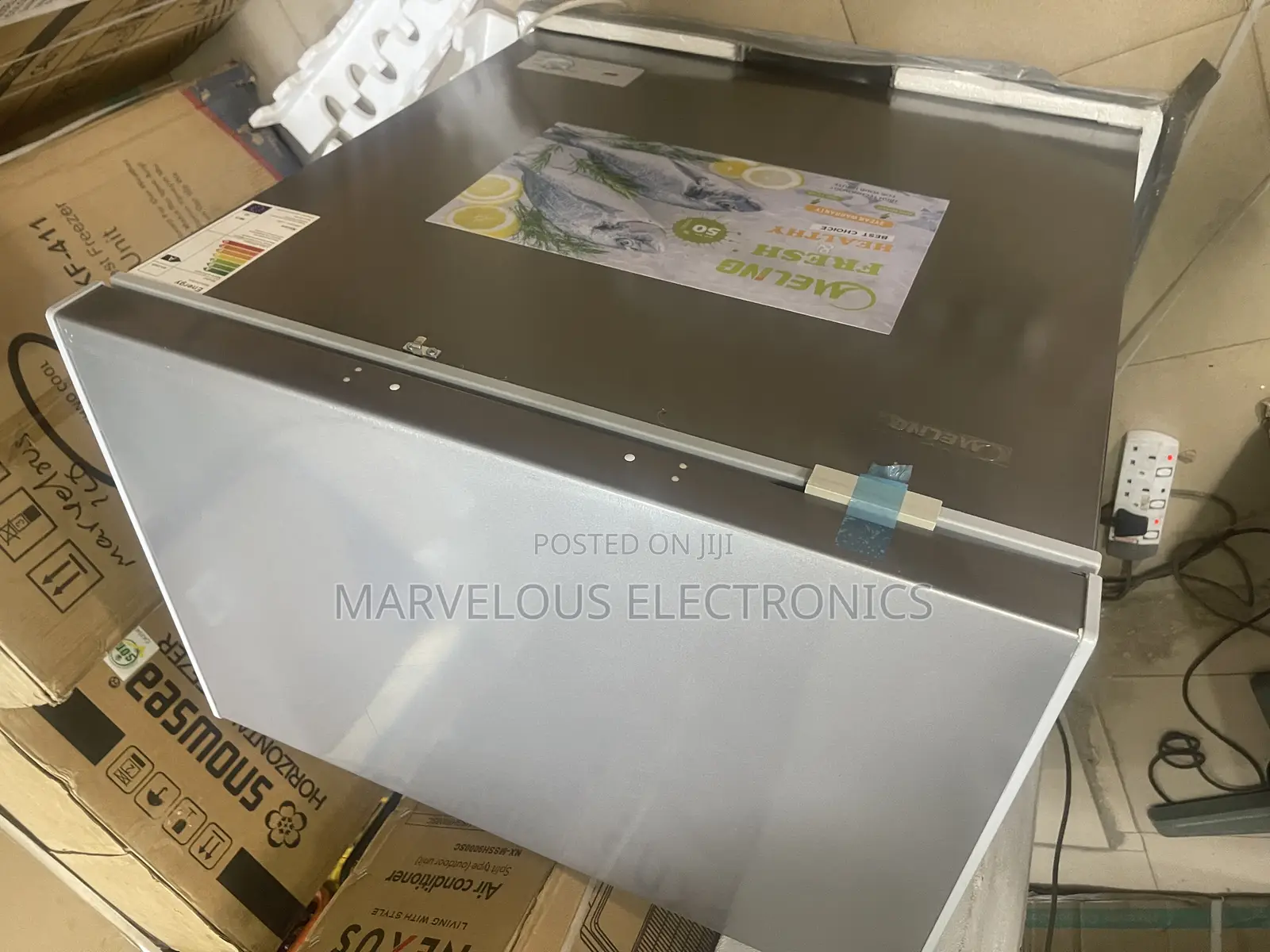 Brand New Mellin 250liters Chest Freezer Full Copper Engine