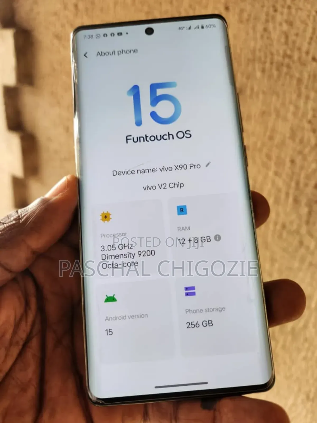 New Vivo X90 Pro 256 GB Black