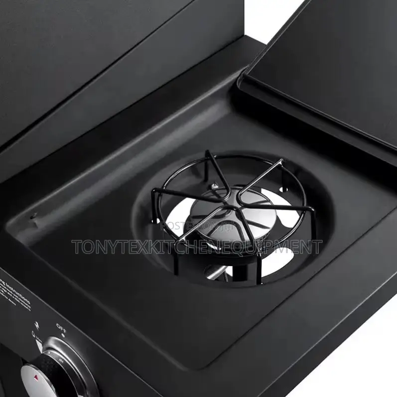 4burner BBQ Grill With Cooking Gas Burner