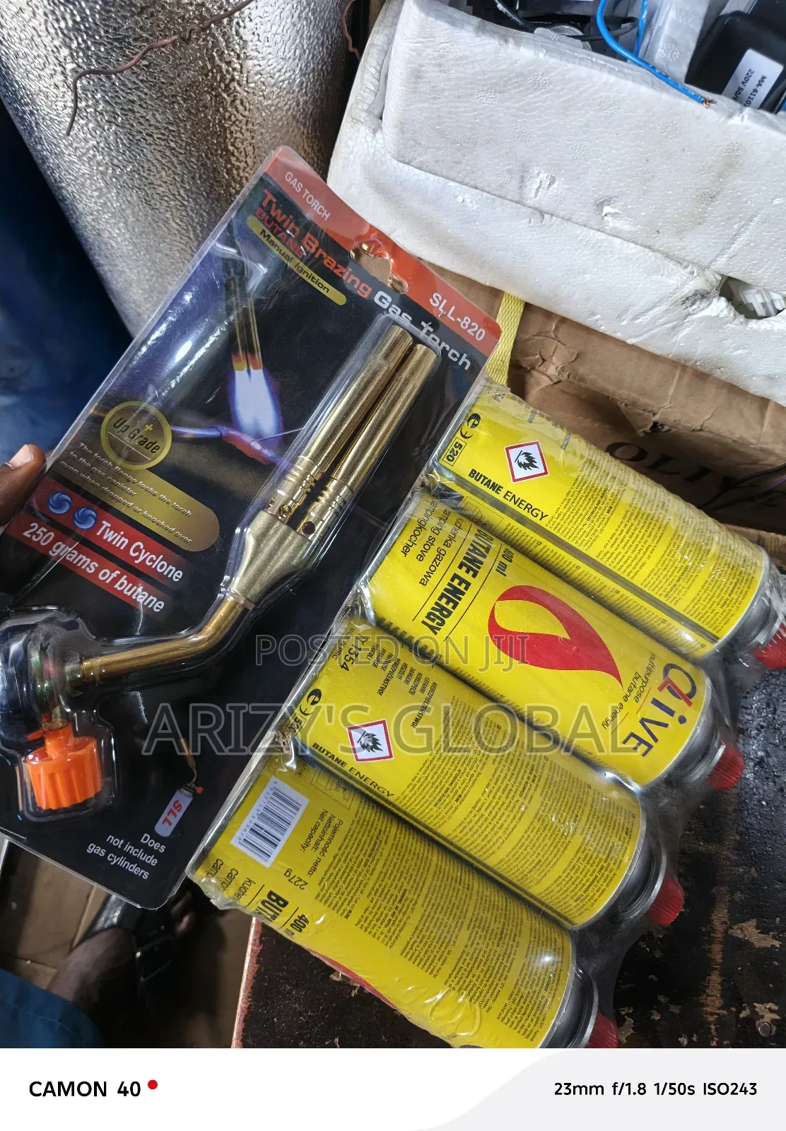 Portable, Welding Gas With Cutting Torch