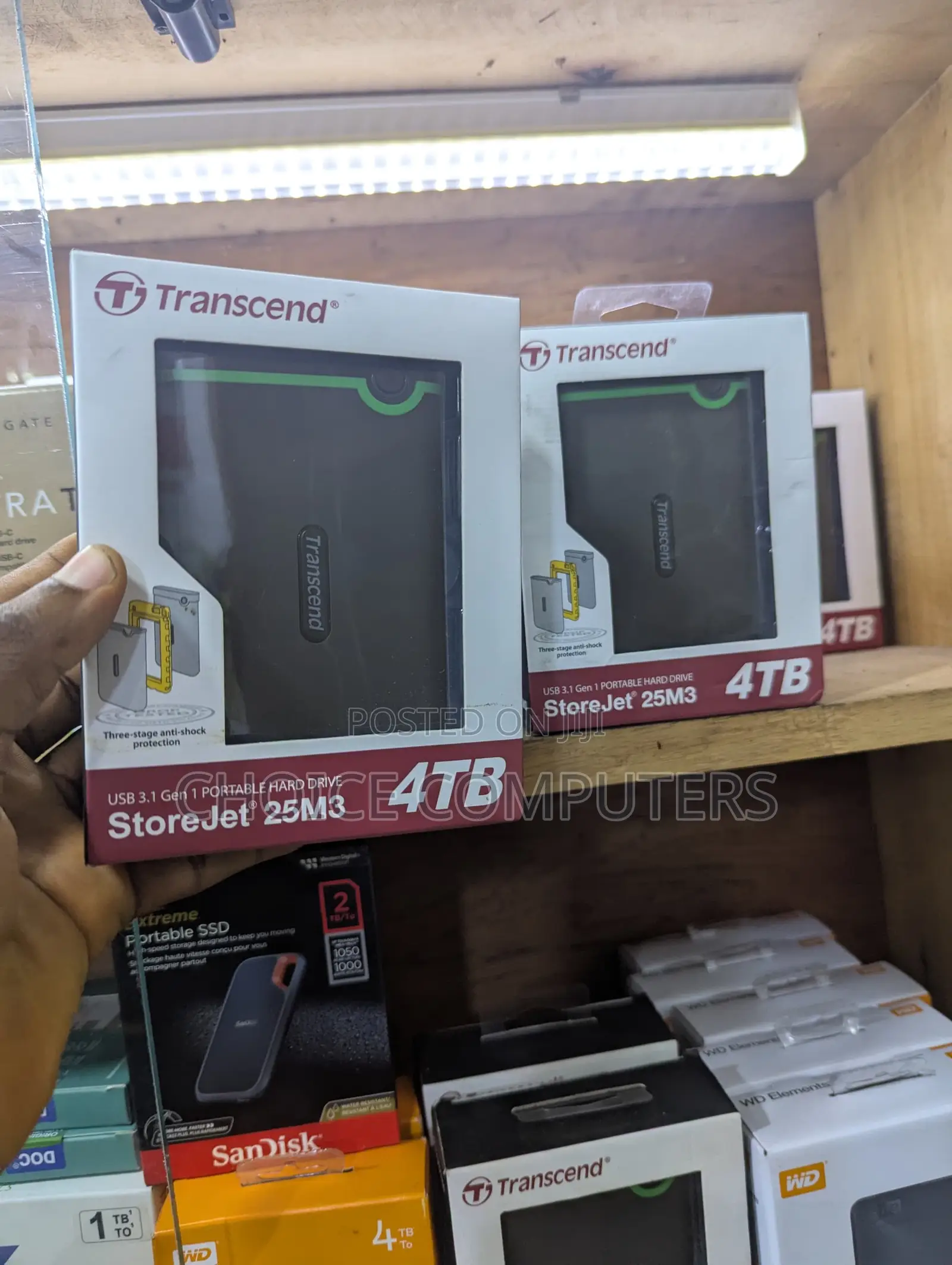 Transcend 4tb External Hard Drive