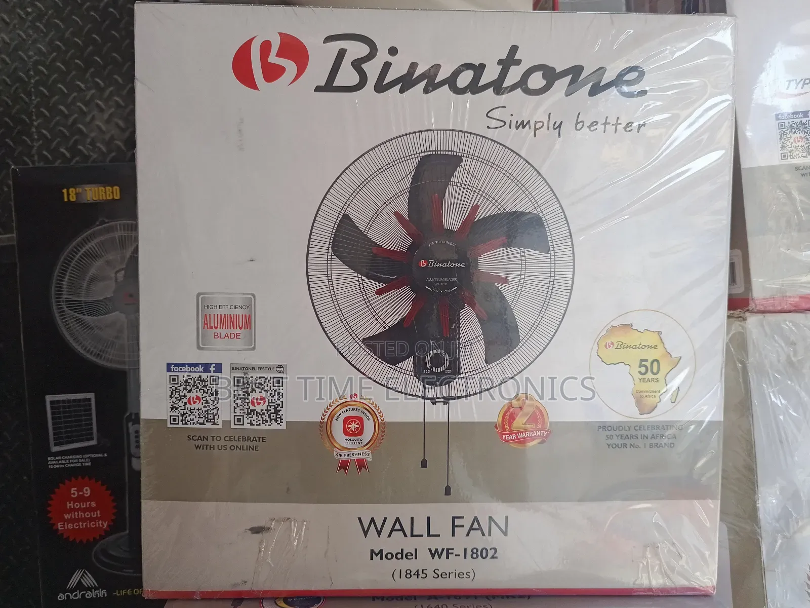 18" Binatone Electric Wall Fan