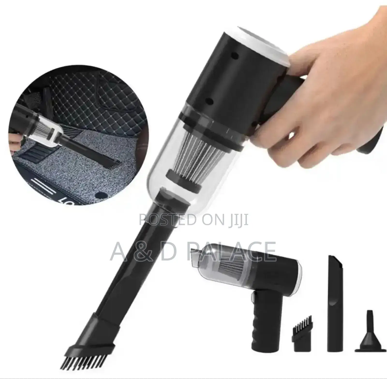 3in1 Rechargeable (Wireless) Car Vacuum Cleaner Big Size