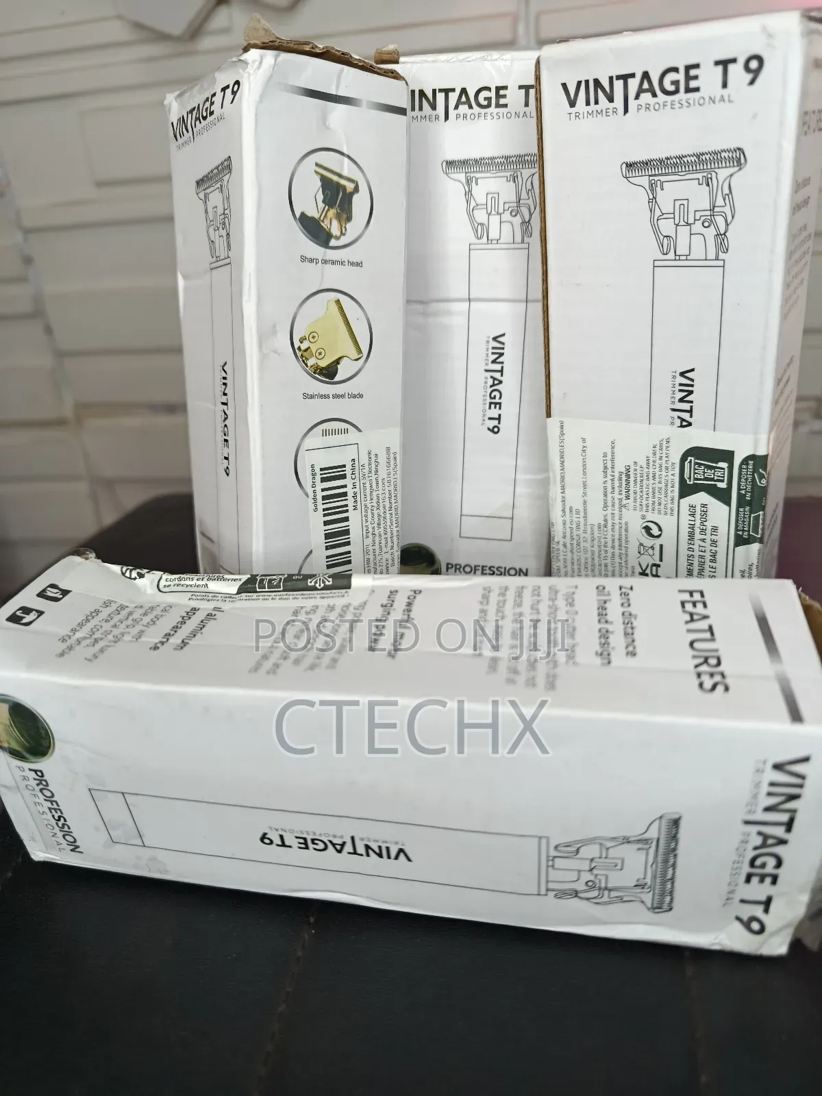 Vintage Rechargeable Electric Hair Clipper