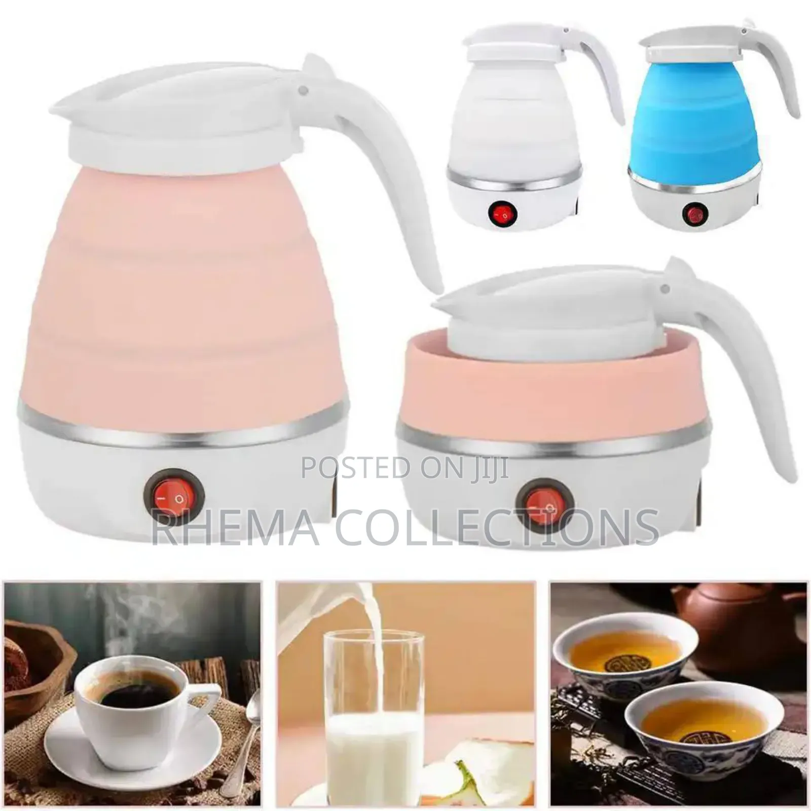 600ml Collapsible Travel-Sized Eletric Jug/Kettle