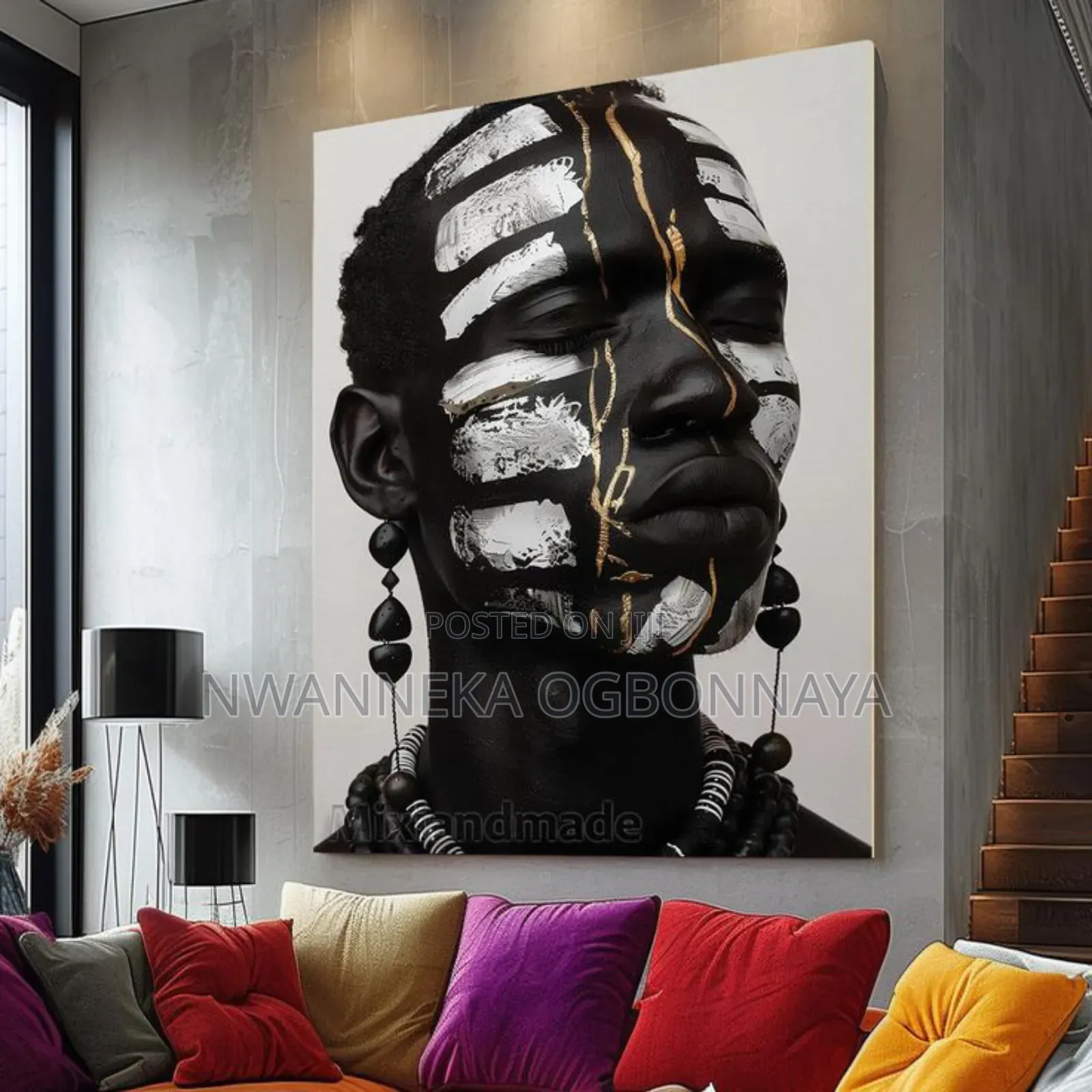 Quality Africa Artwork for Living Room