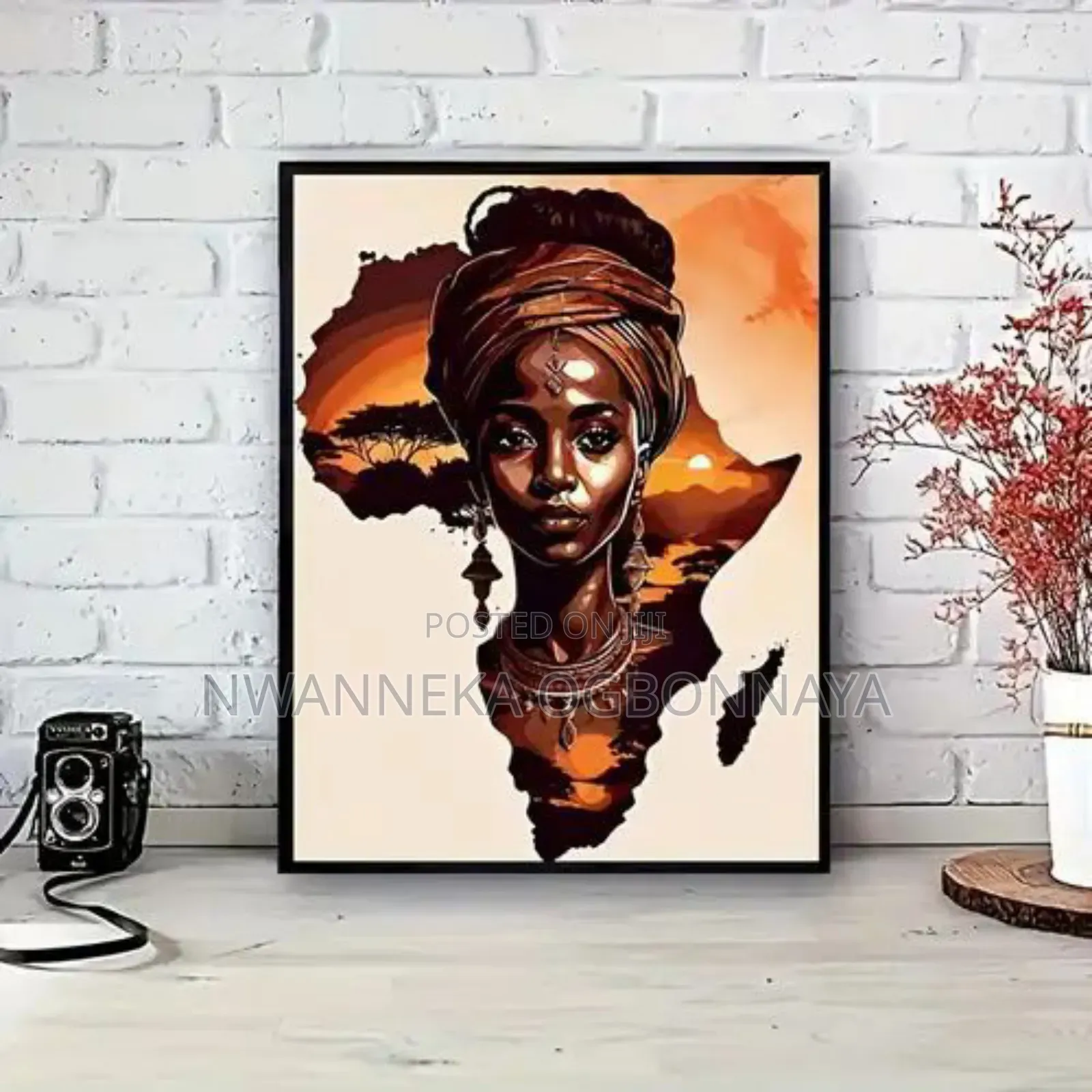 Quality Africa Artwork for Living Room