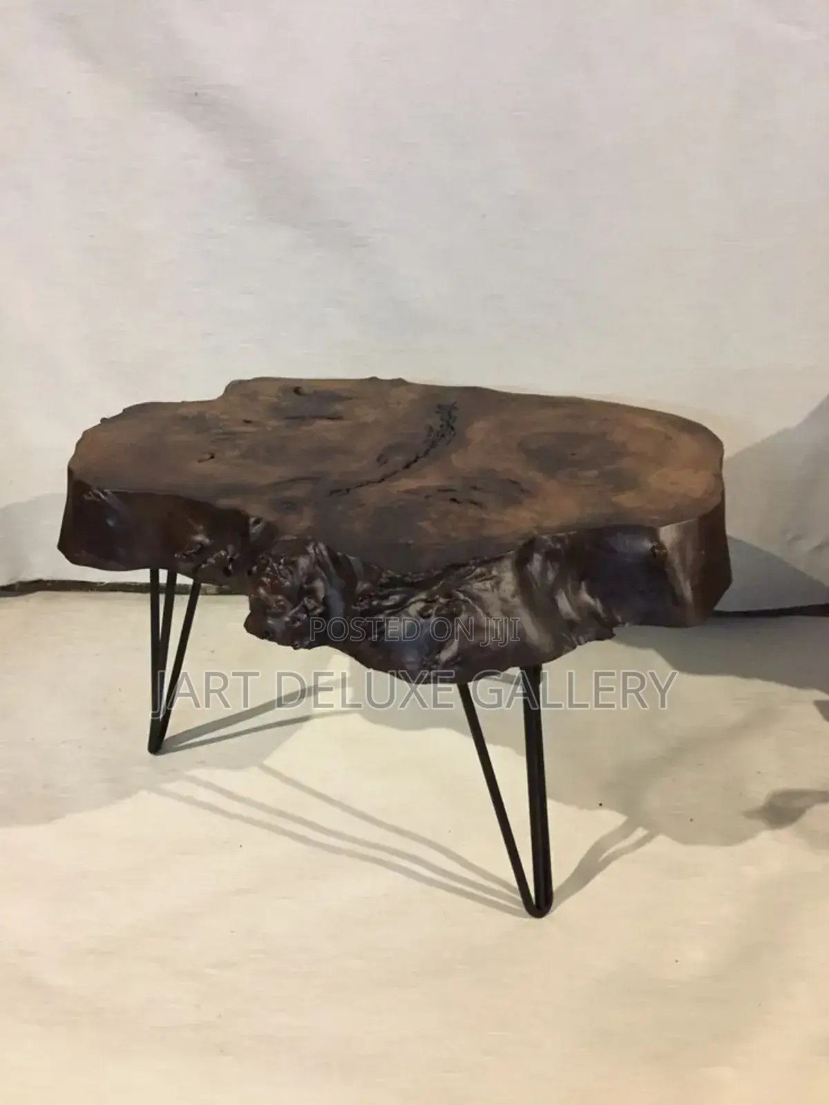 Rustic Live Edge Wooden Table