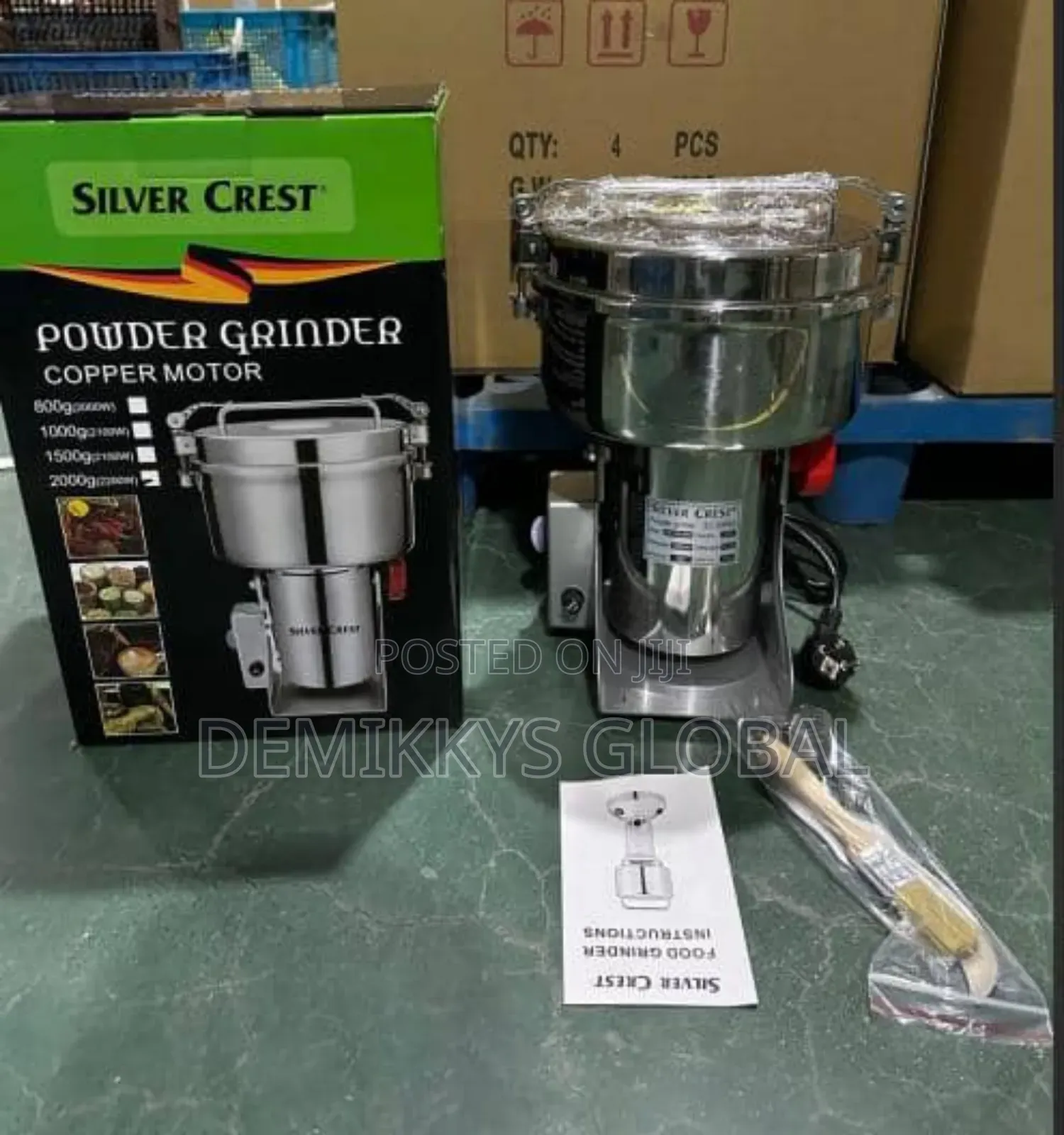 Silvercrest Mill % Grain Grinder 2000grams