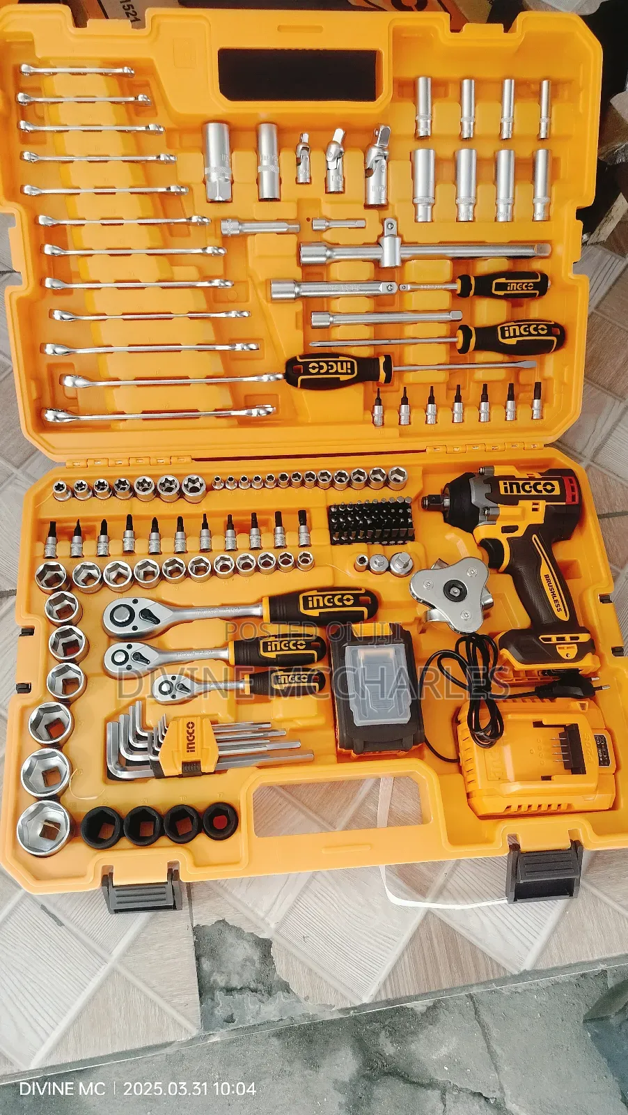 Hkthp31521 152pcs Ingco Tools Set