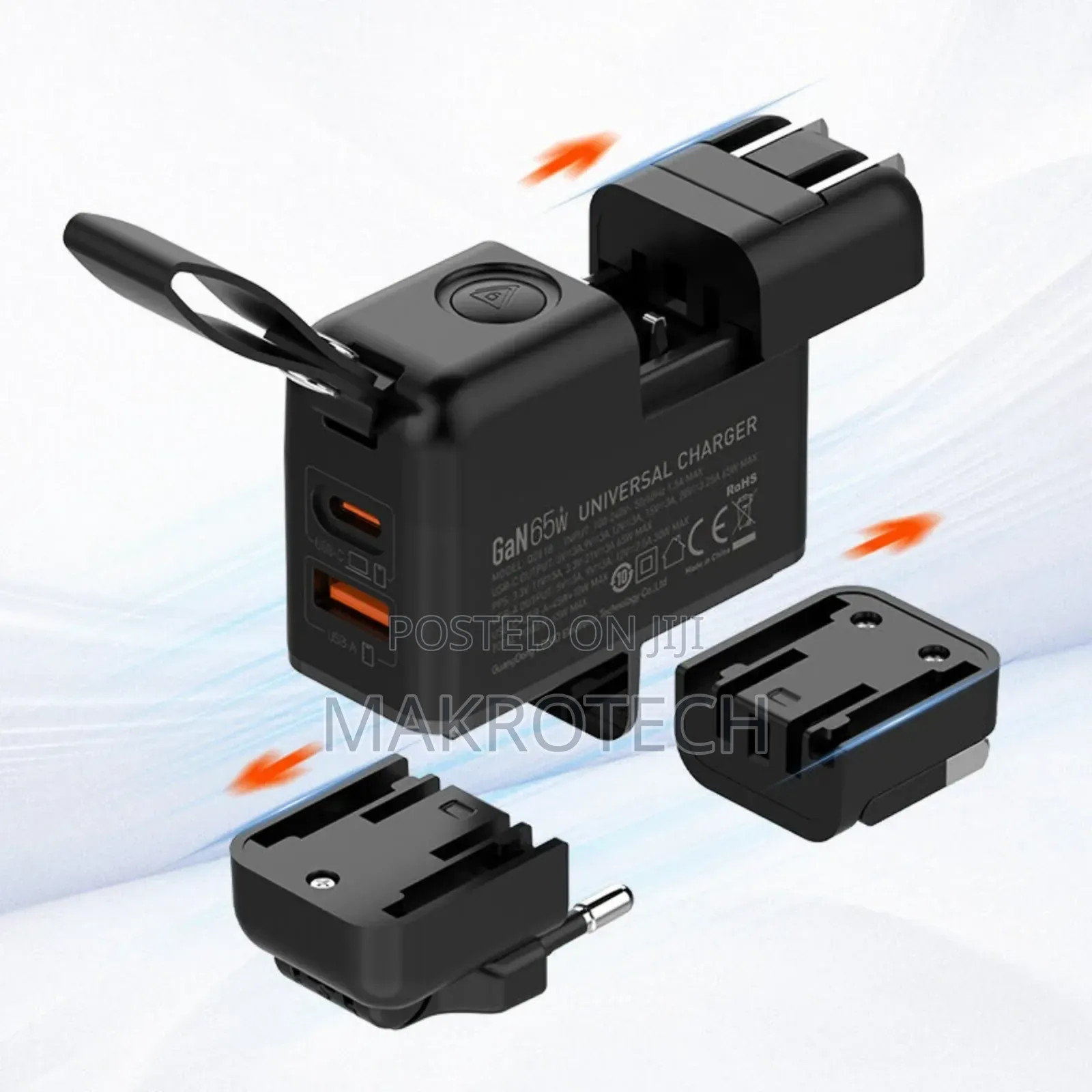 Ldnio 65w Universal Charger With Many Convertable Ports