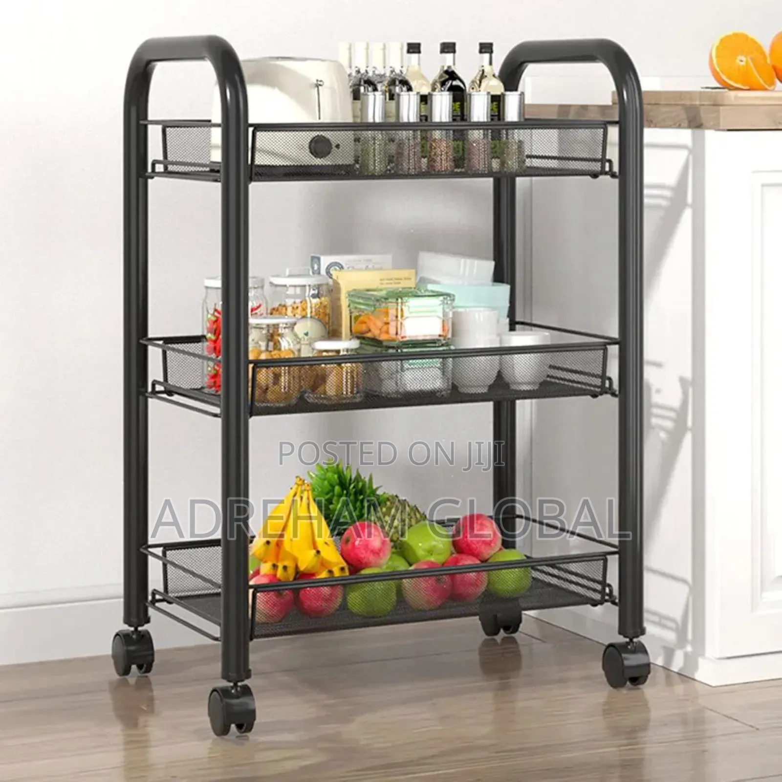3 Layer Home/Kitchen Fruit/Storage Rack