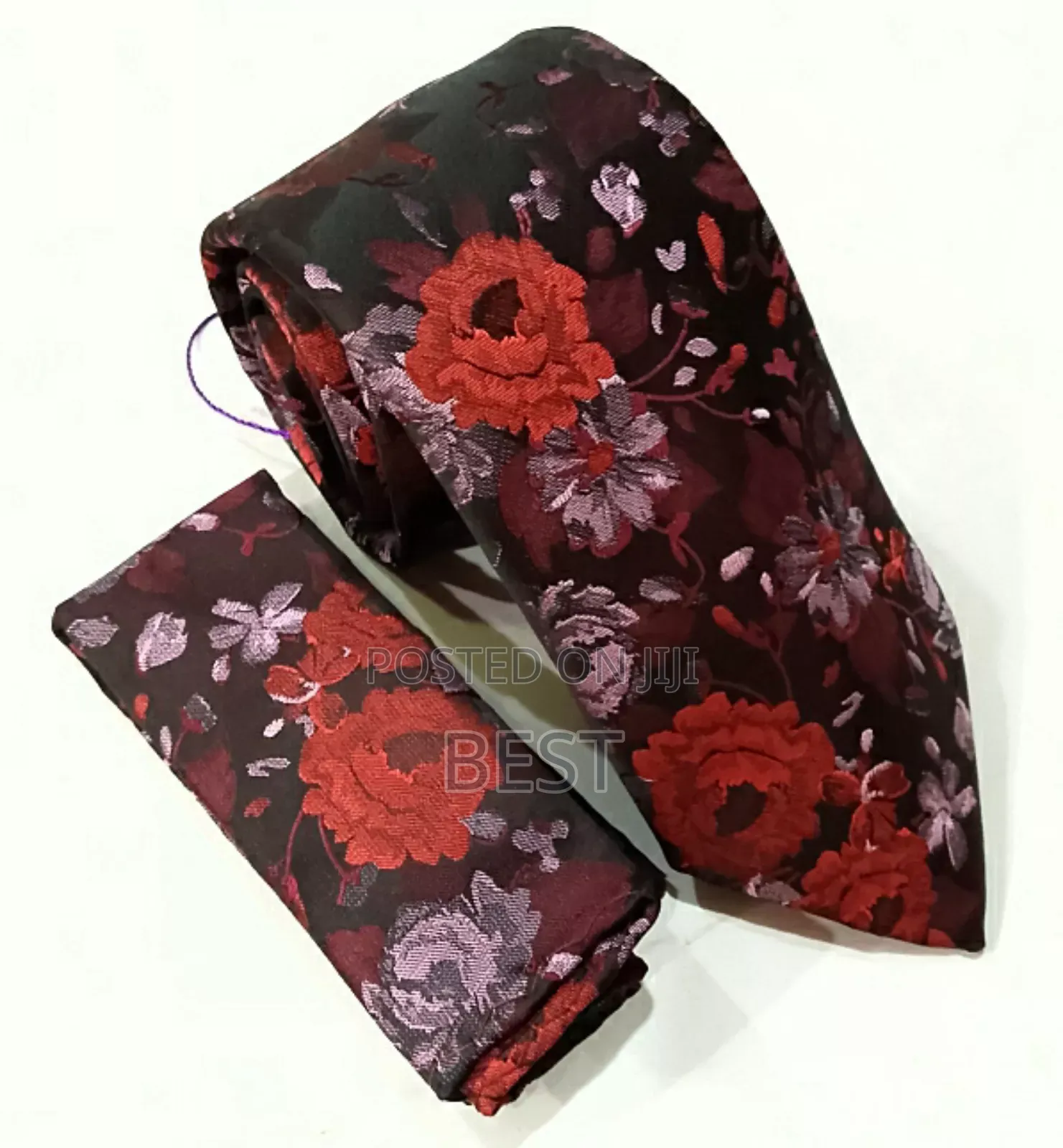 High Quality Luxury Ties With Pocket Square