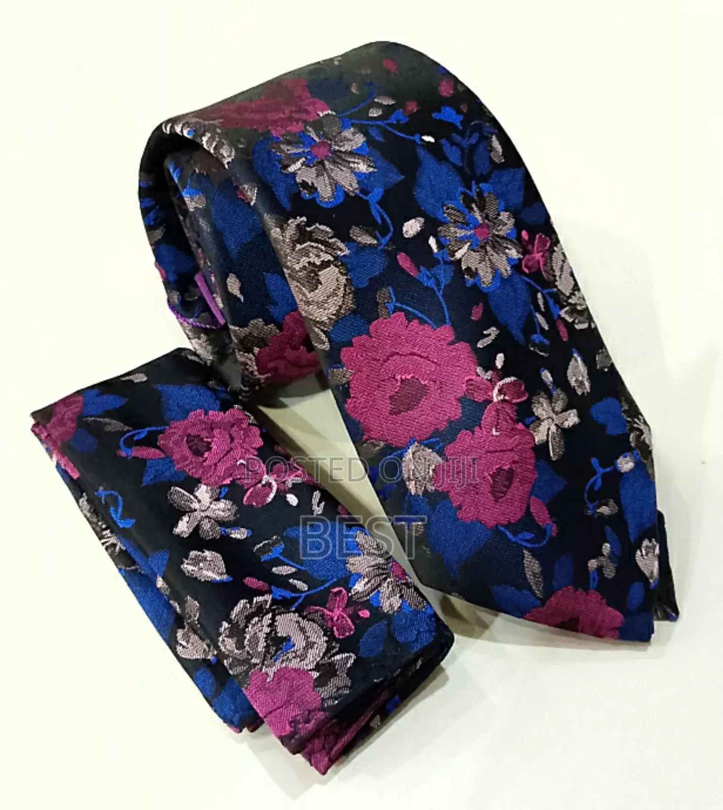 High Quality Luxury Ties With Pocket Square
