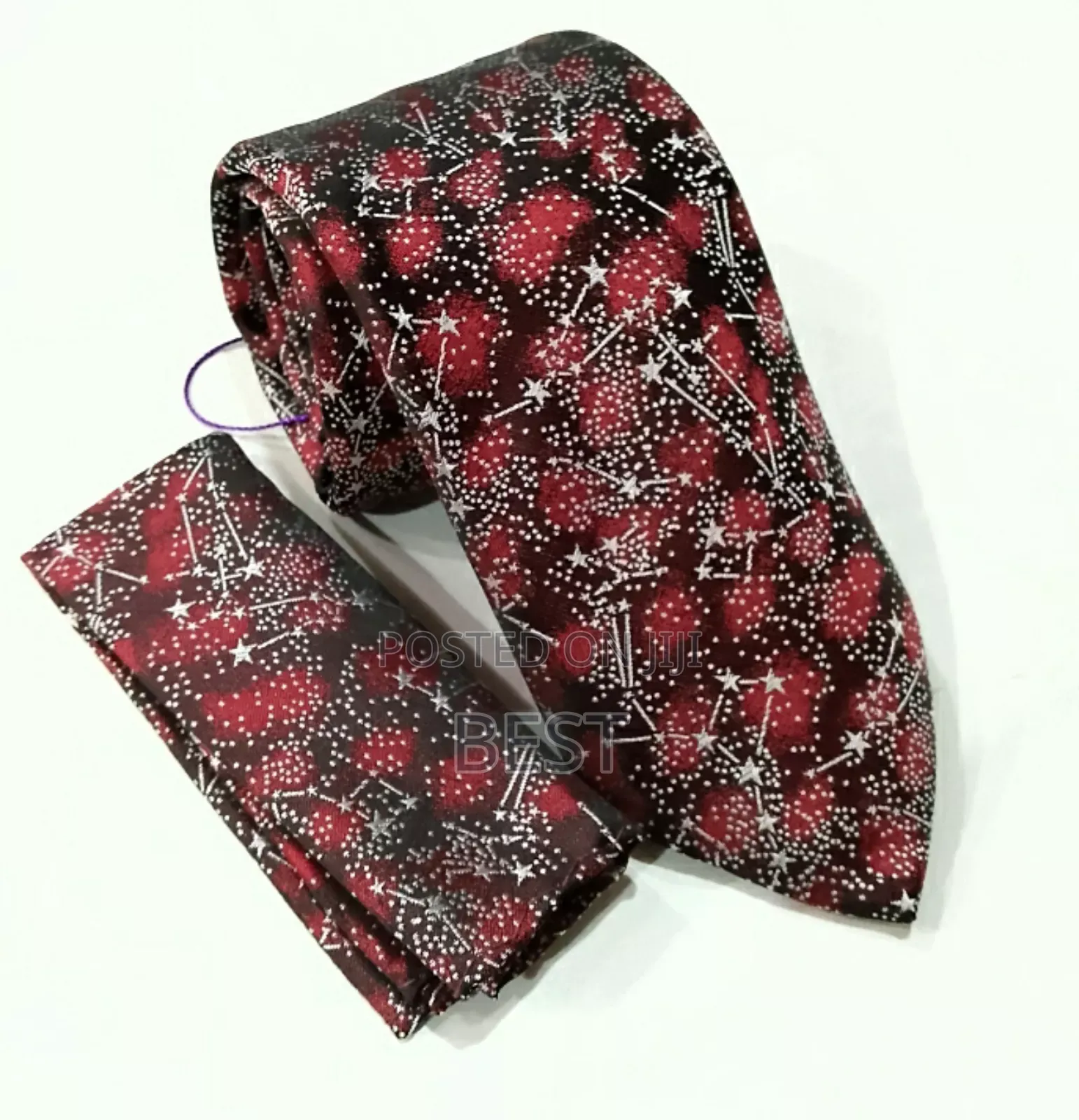 High Quality Luxury Ties With Pocket Square