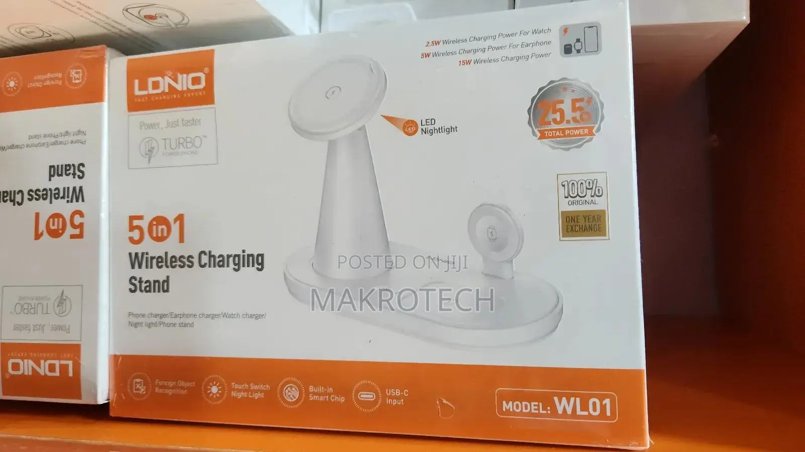 Ldnio 5 in 1 Desktop Wireless Charging Station Wl01
