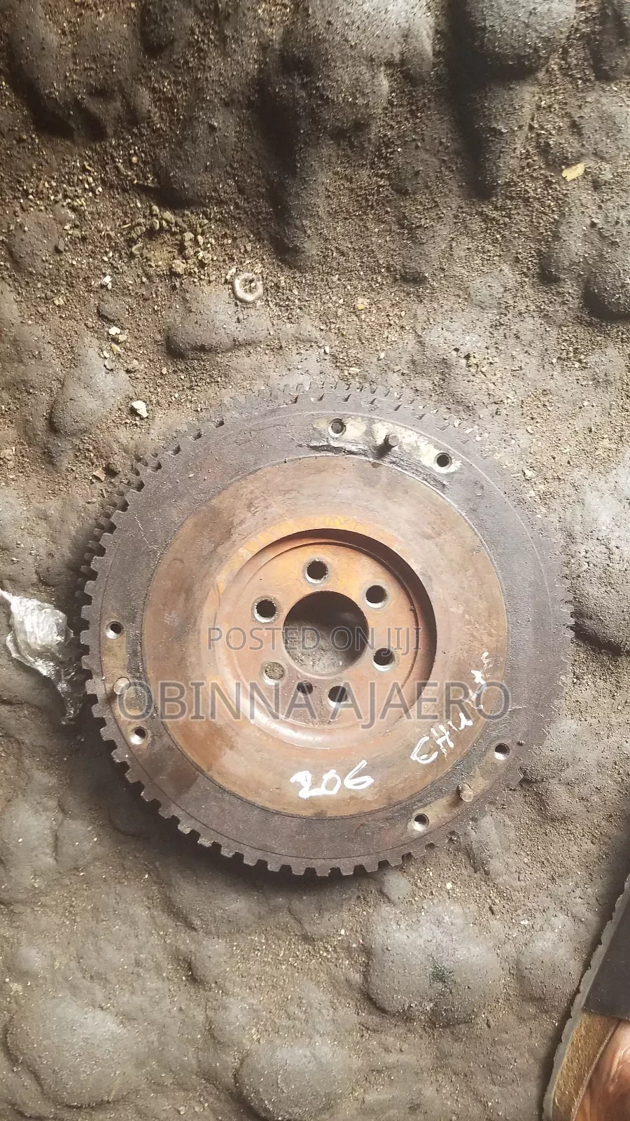 Peugeot 206 Engine Flywheel Is Available Seen