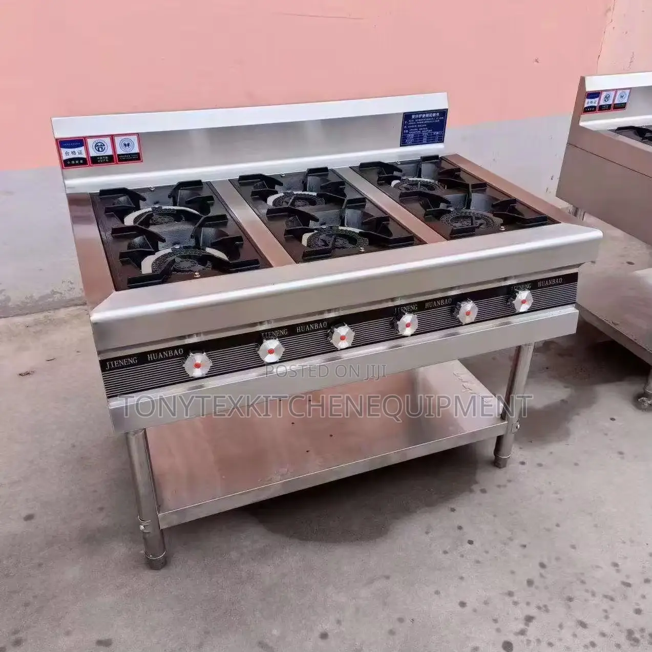 6burner Industrial Cooker