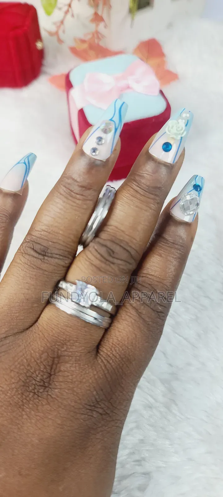 Titanium Steel Wedding Set