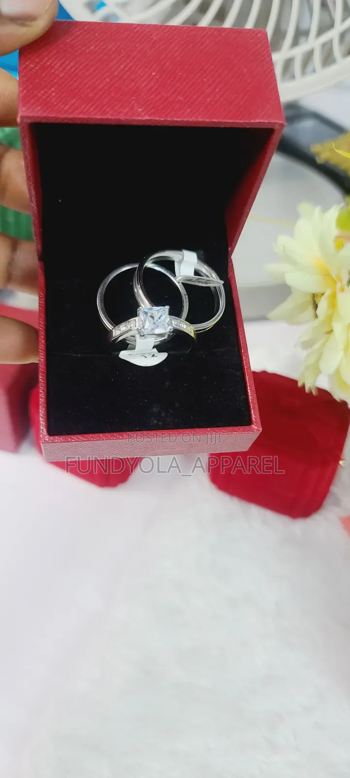 Titanium Steel Wedding Set