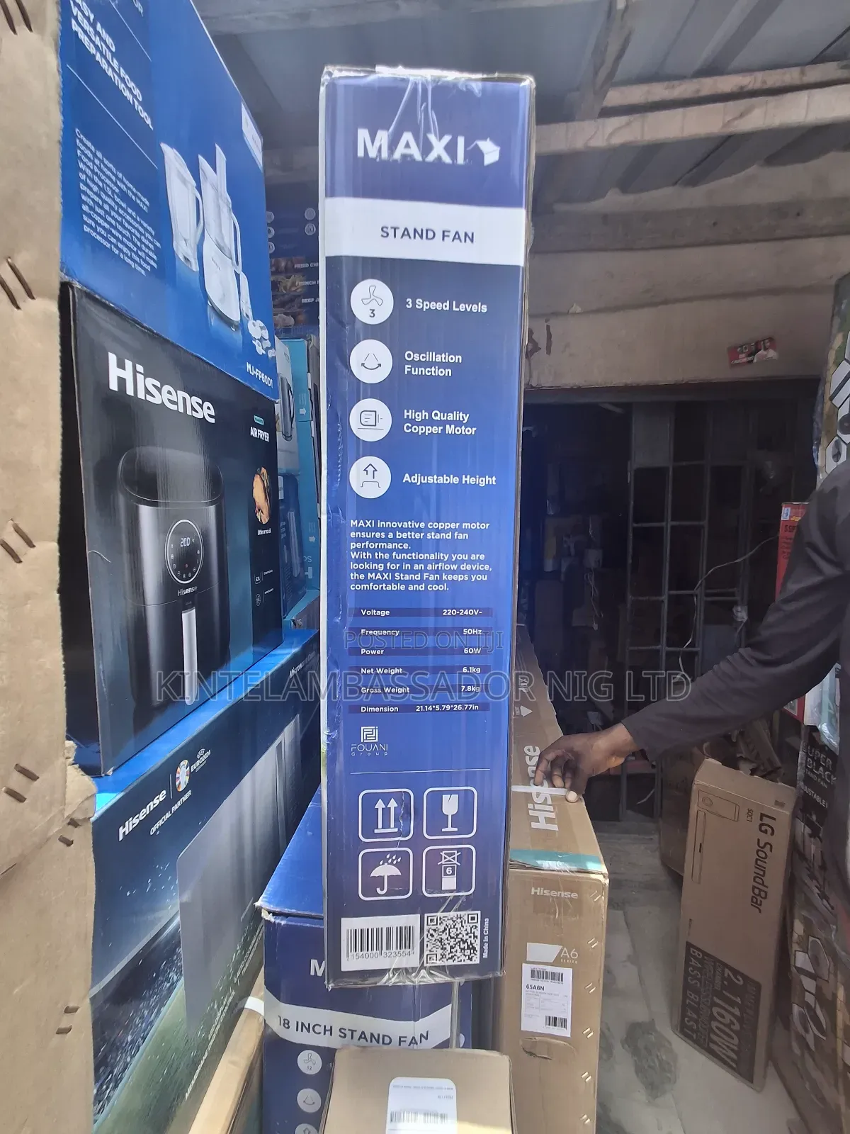 Maxi Standing Fan - 18" - Fs45--12p