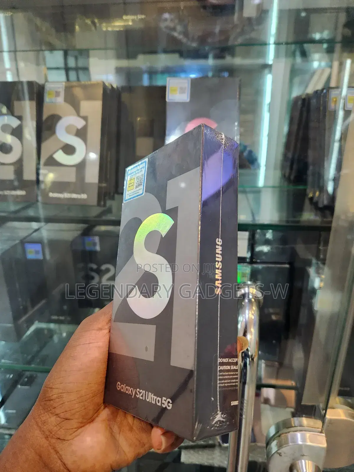New Samsung Galaxy S21 Ultra 5G 128 GB Black