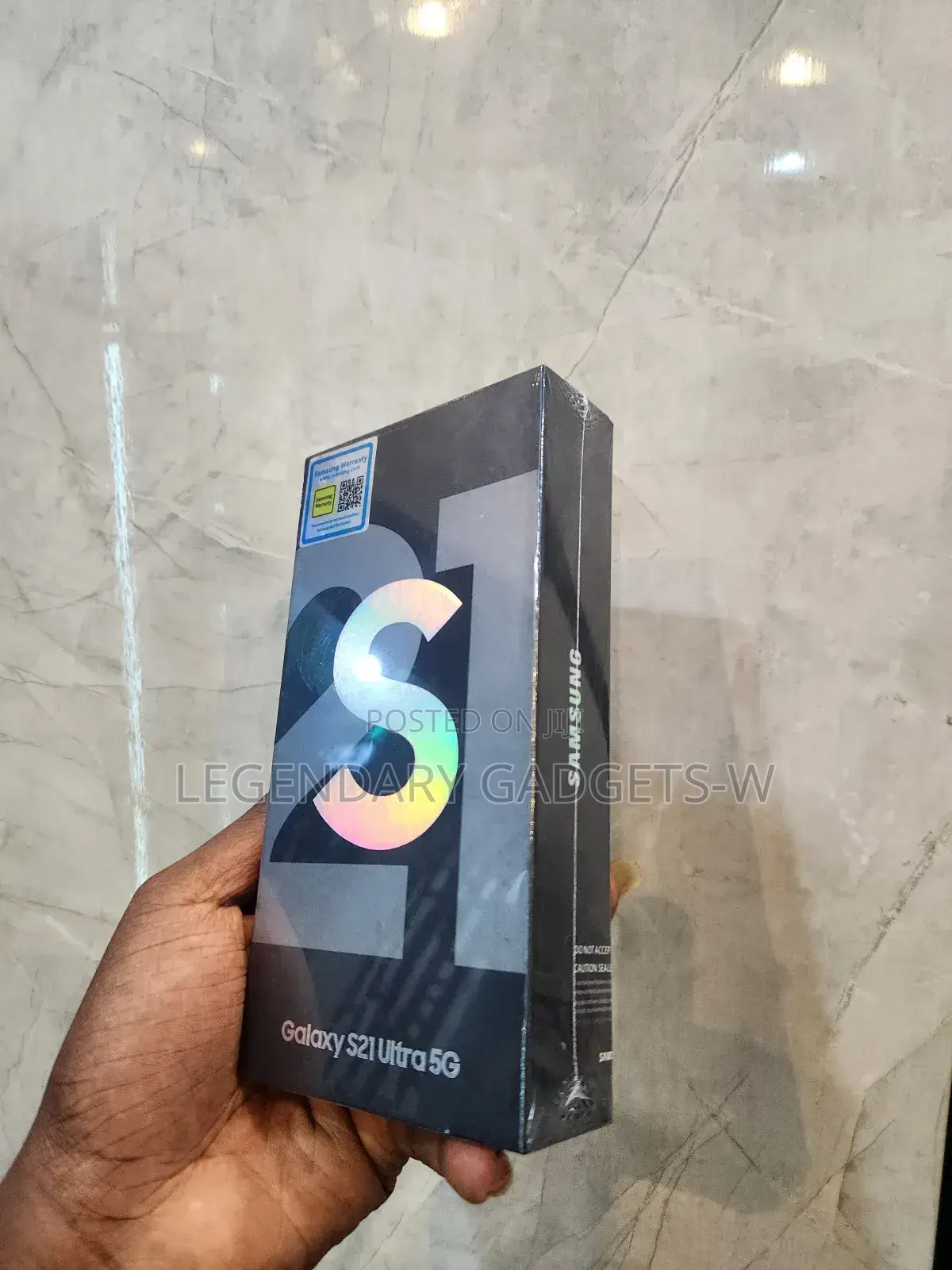 New Samsung Galaxy S21 Ultra 5G 256 GB Black
