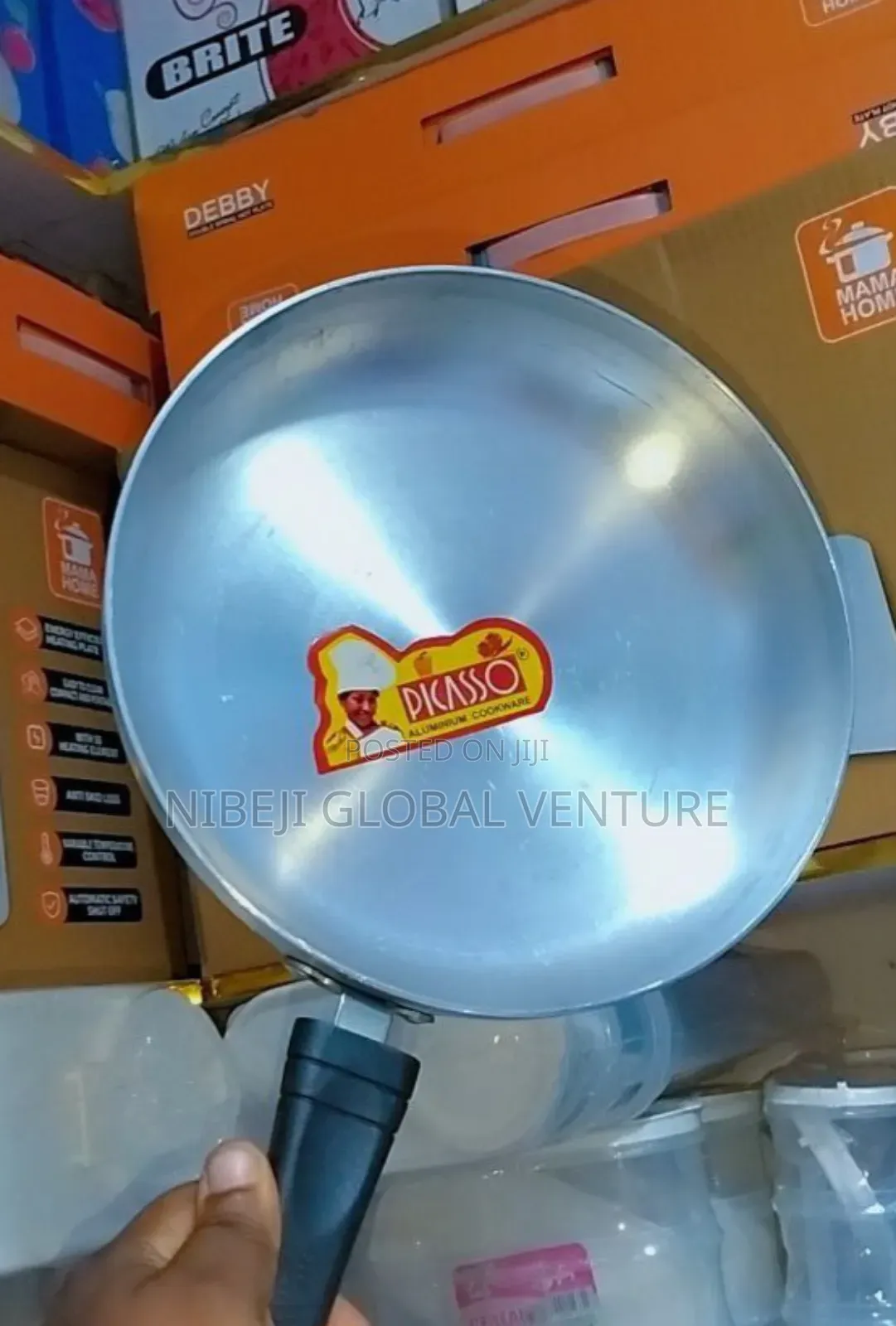 24cm Thick Aluminium Frying Pan
