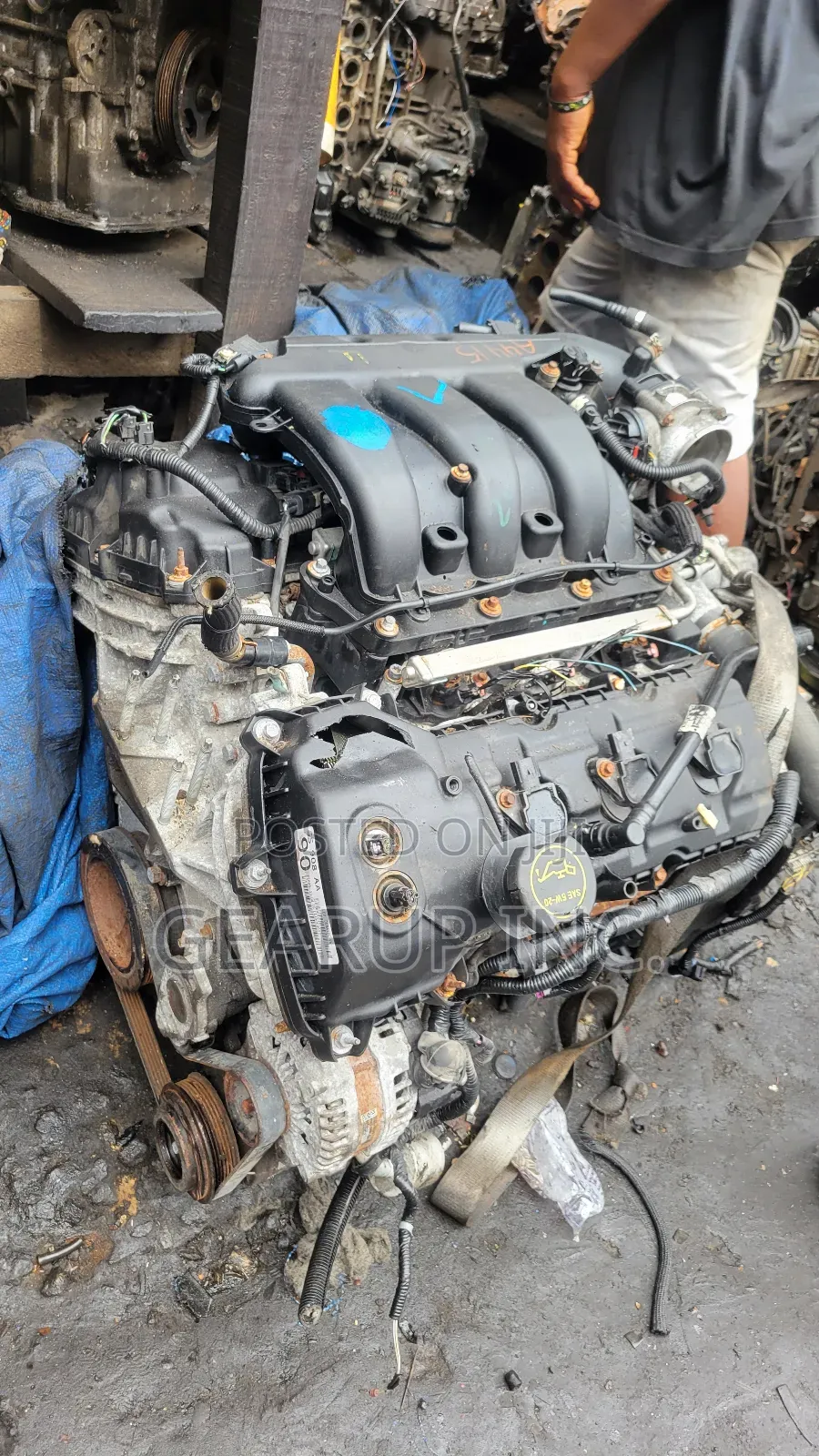 Engine and Gearbox Ford Explorer V6