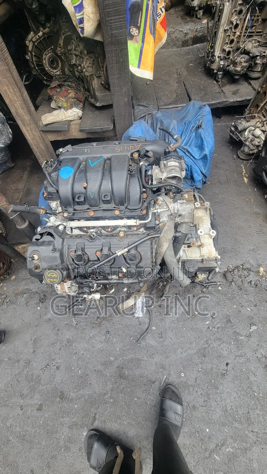 Engine and Gearbox Ford Explorer V6