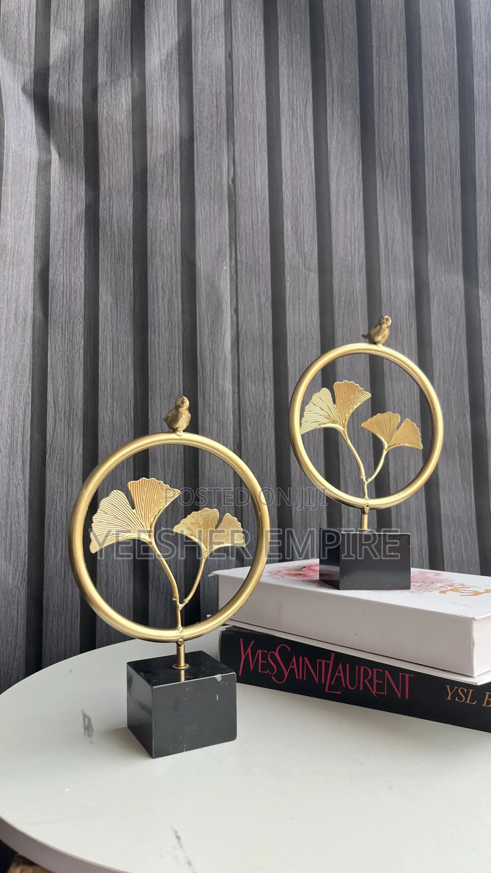 Unique Leaf Figurine Decor