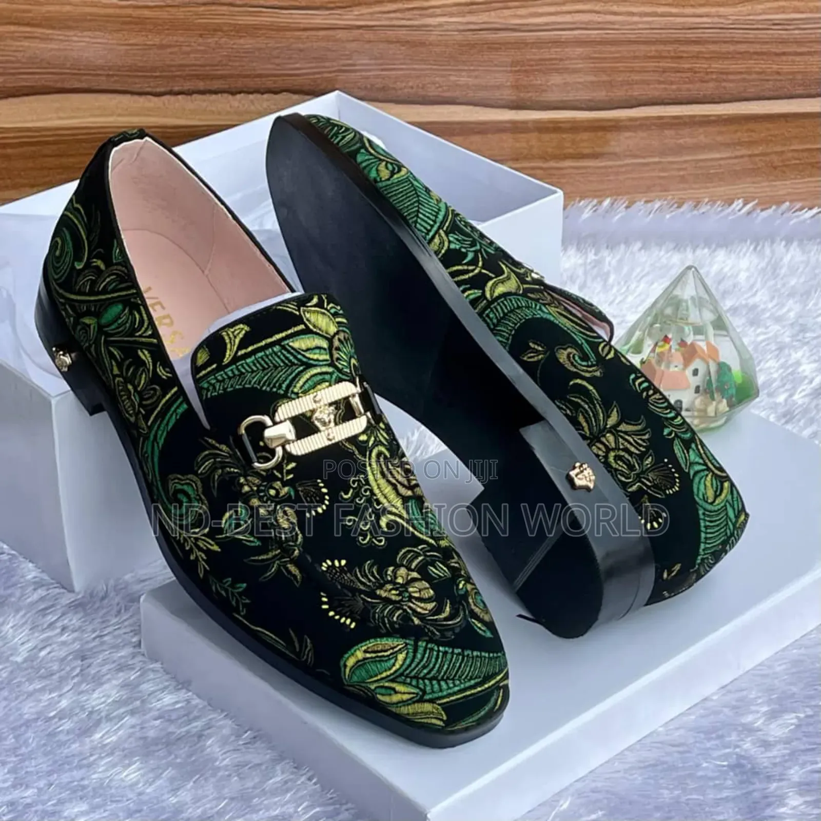 Pure Quality Versace Leather Shoes