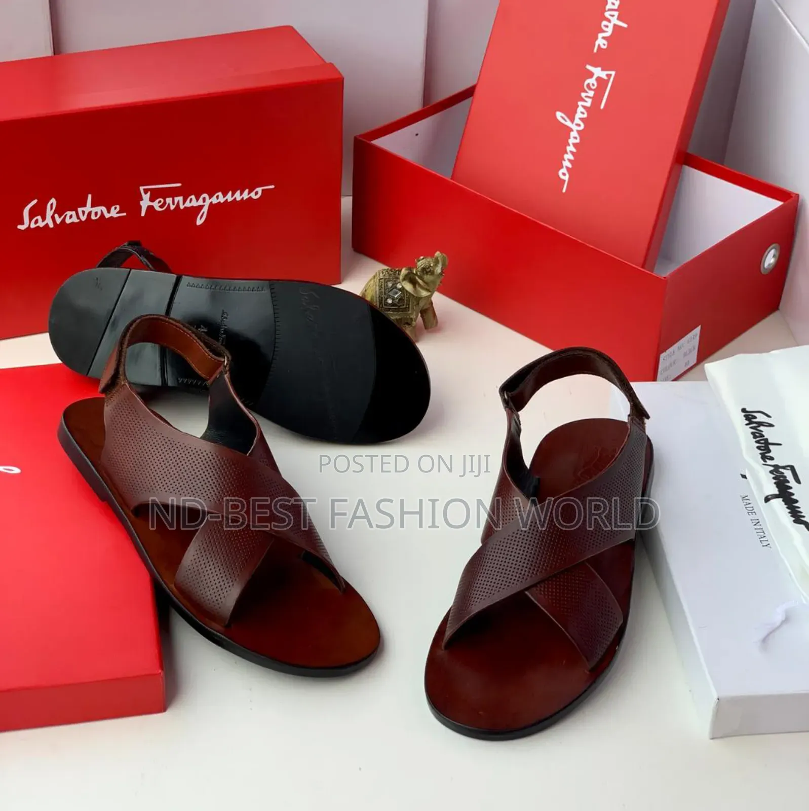 Quality Leather Ferragamo Sandals