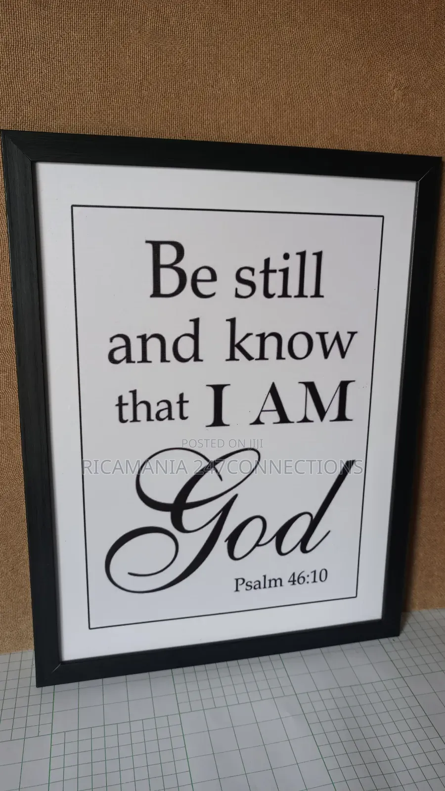 Be Still, God Is With You