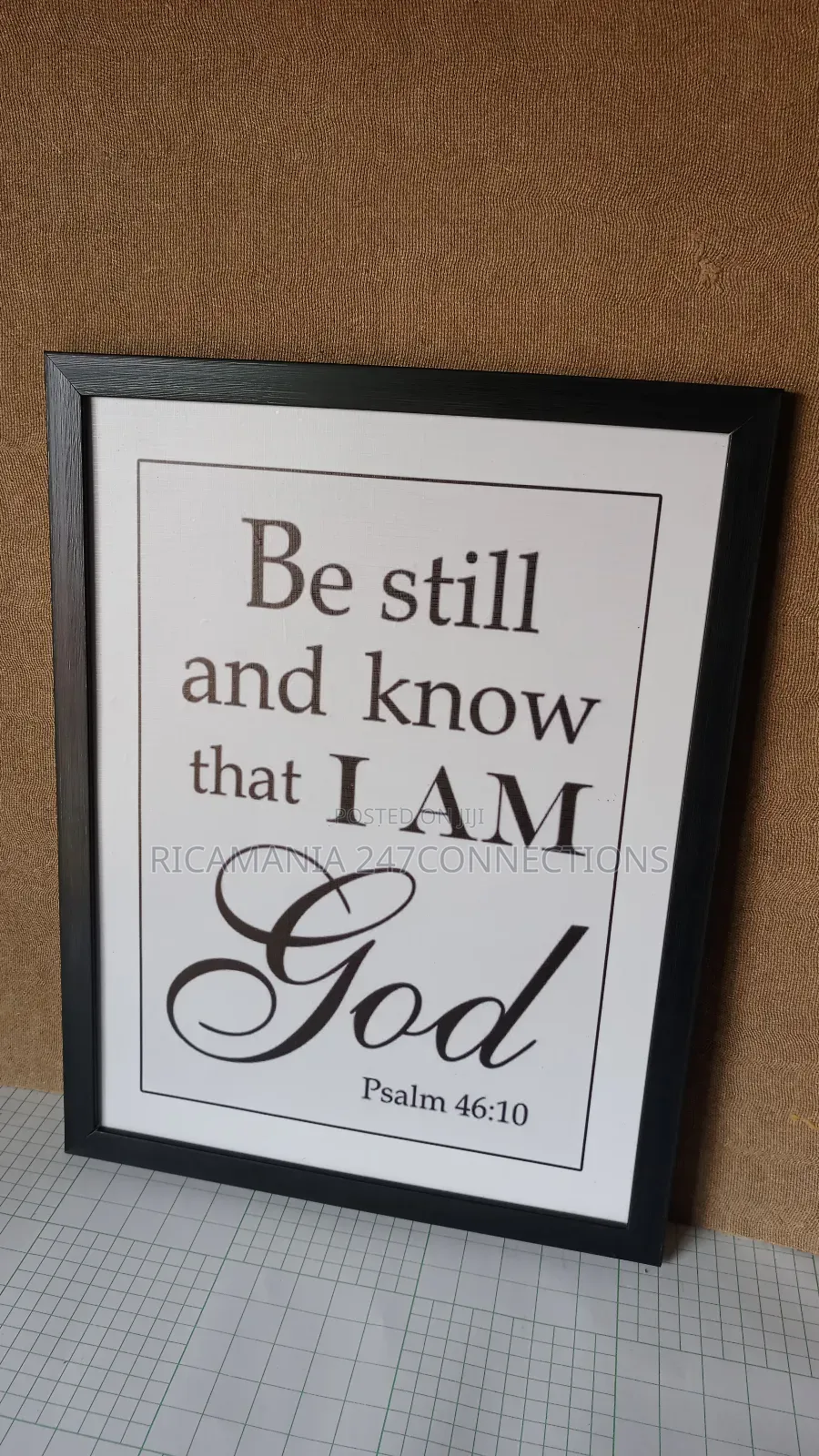 Be Still, God Is With You