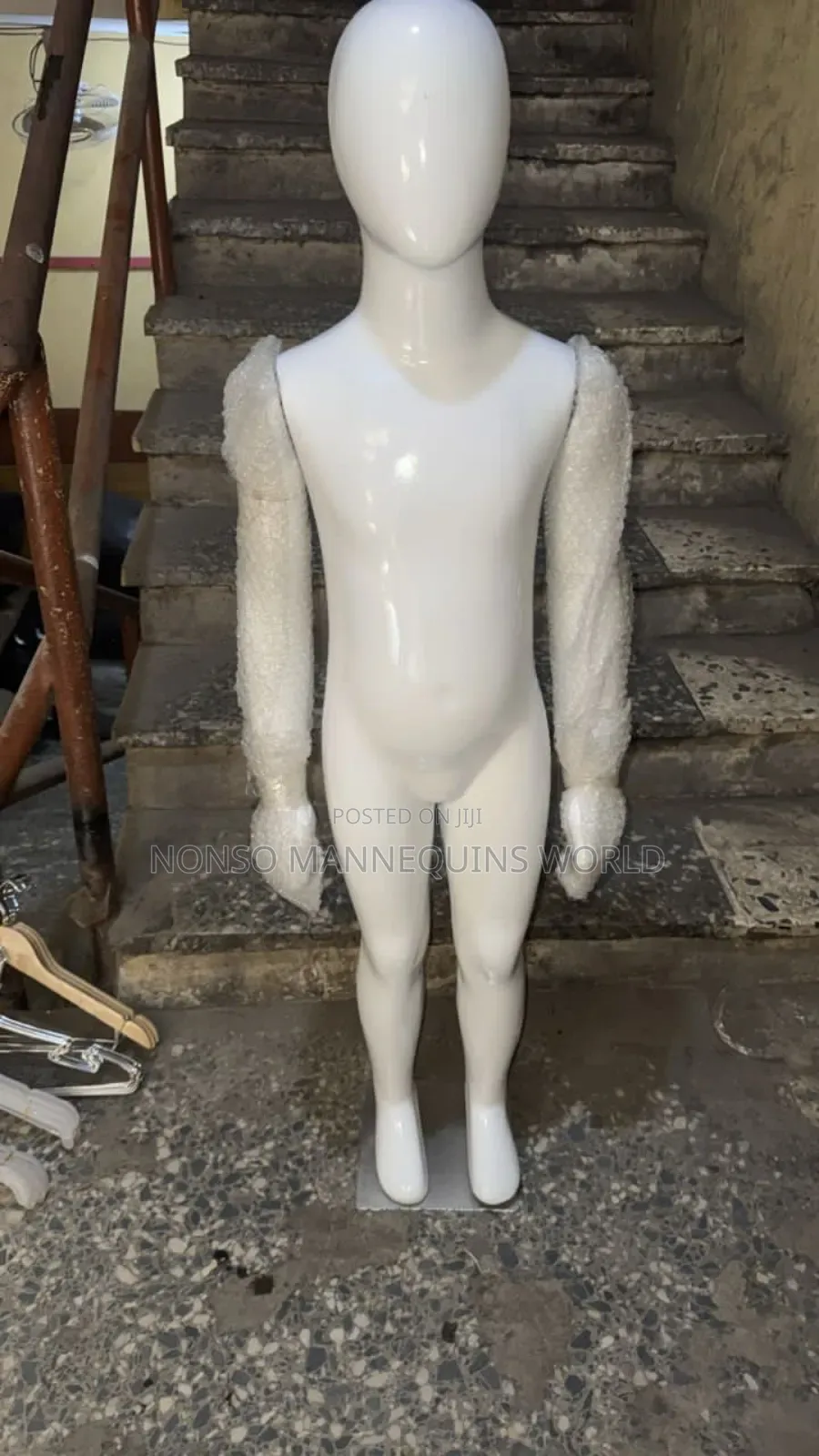 Made In Naija Unisex White Age 8 Years Upwards Glossy Dummy