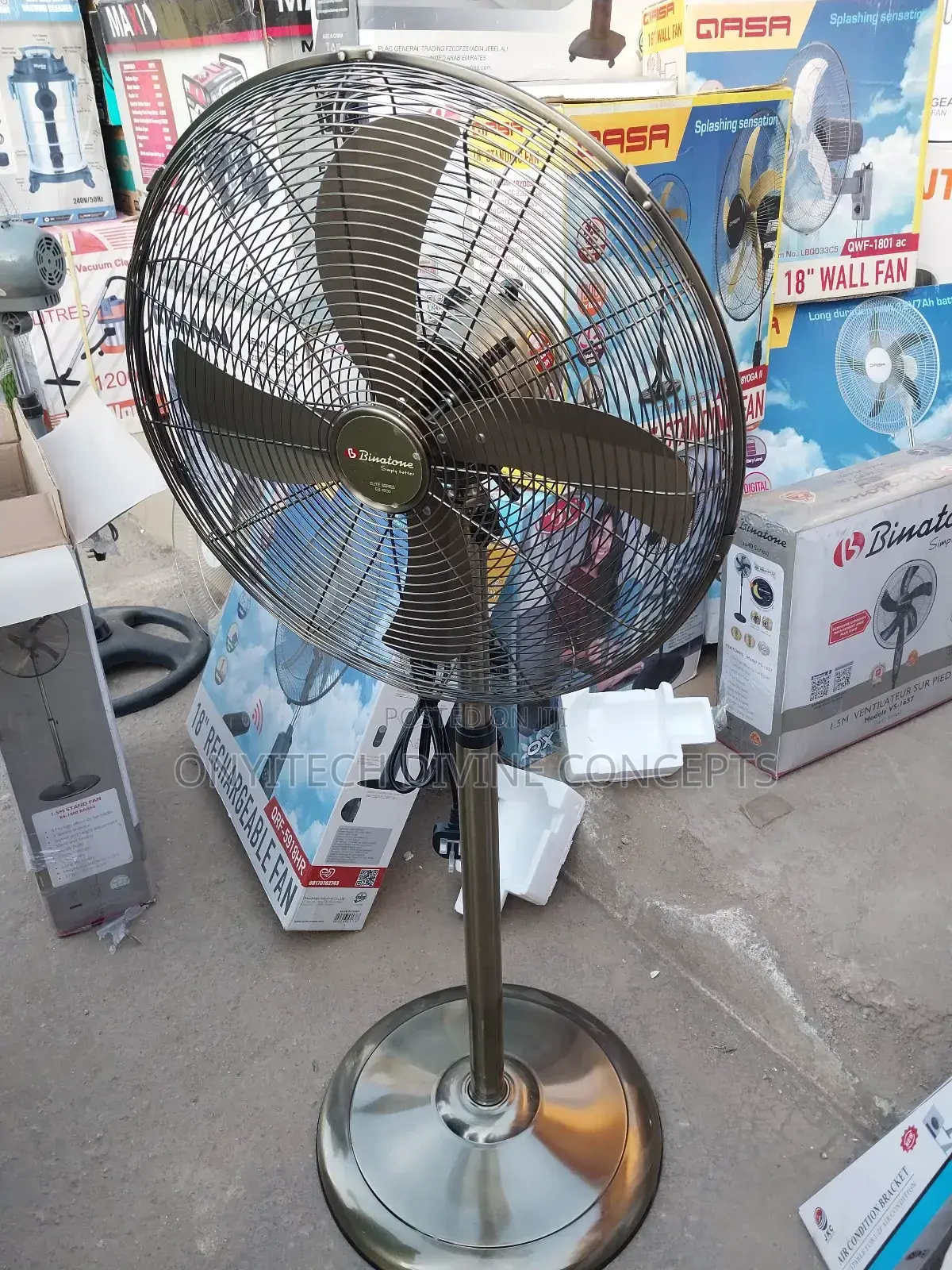 Goldern Binatone Standing Fan Superior Air-Flow