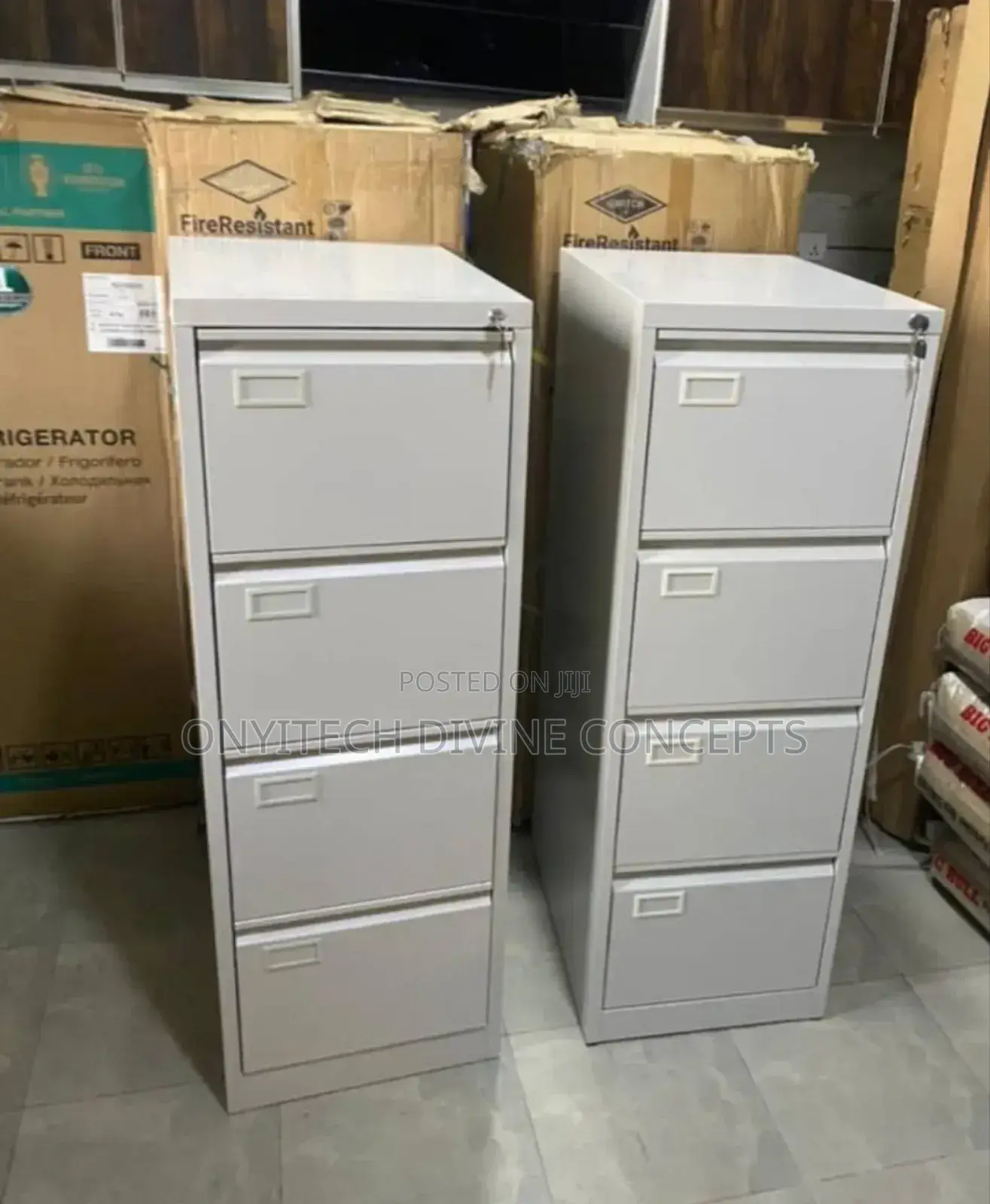 4 Drawers Metal Filing Cabinet