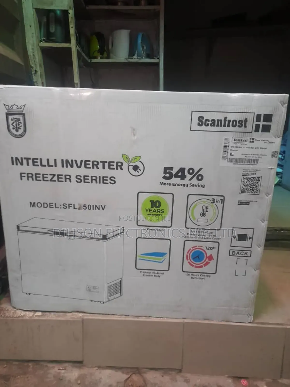 Brand New Scanfrost 250litre Deep Freezer
