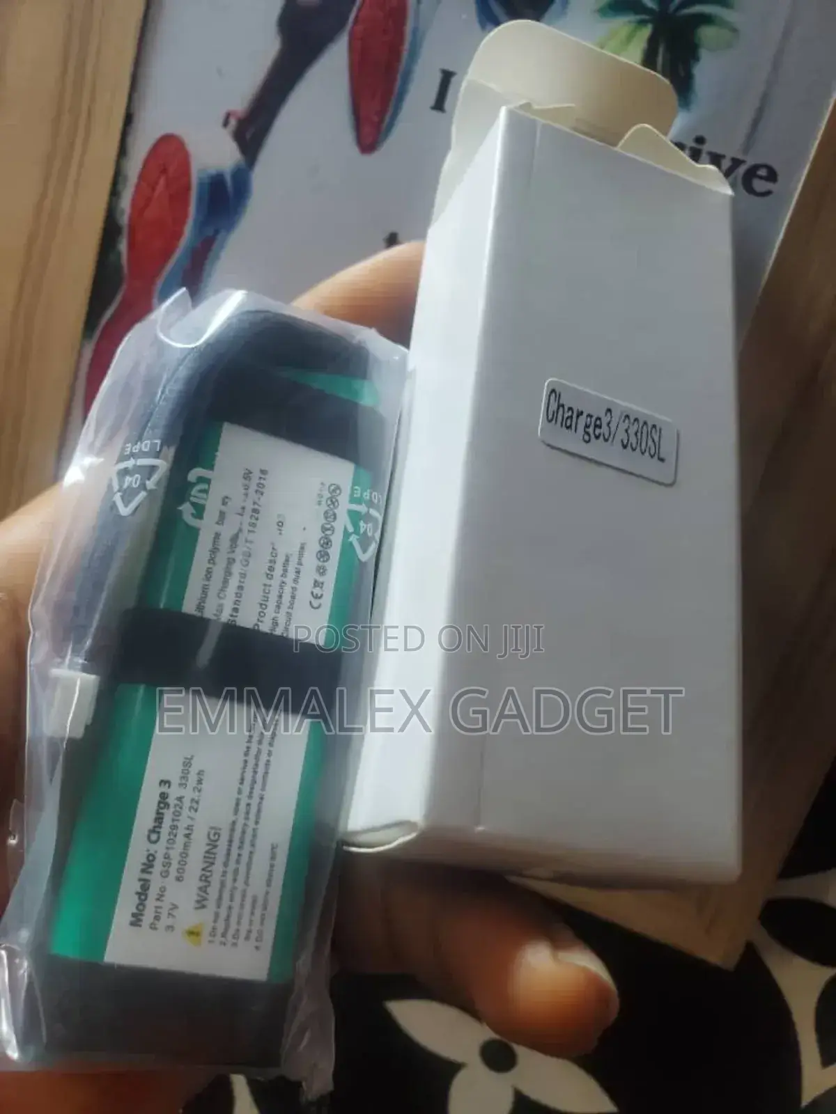 JBL Charge 3 and JBL Flip Battery