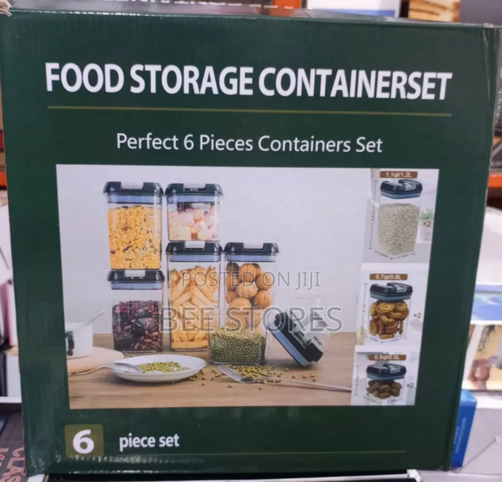 6pcs Food Container Set