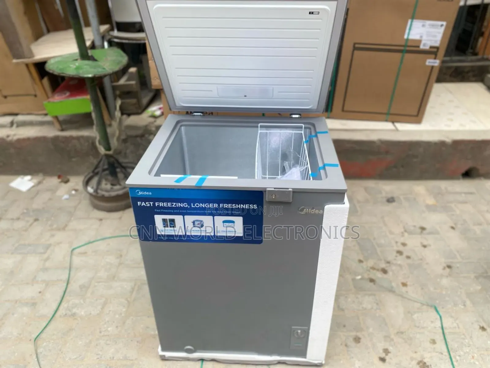Original Midea 100l Chest Freezer Fast Cooling Key External