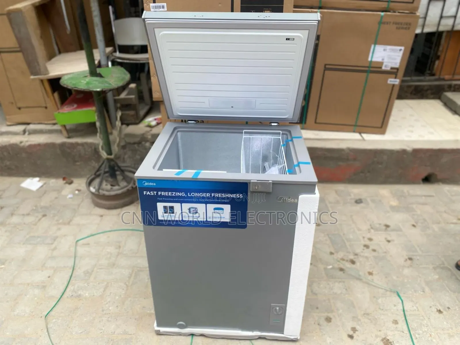Original Midea 100l Chest Freezer Fast Cooling Key External