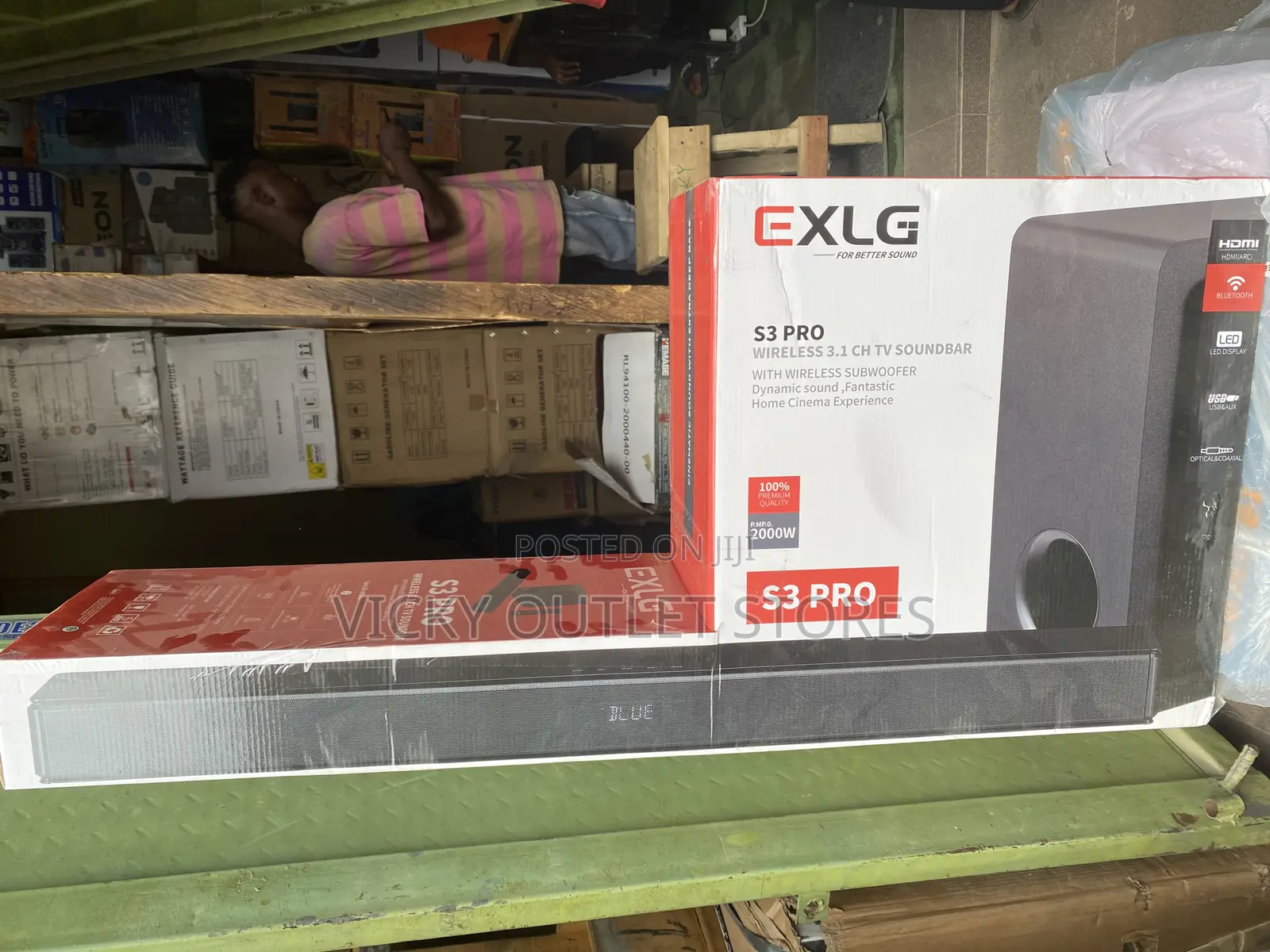 Exlg 2000watts Soundbar