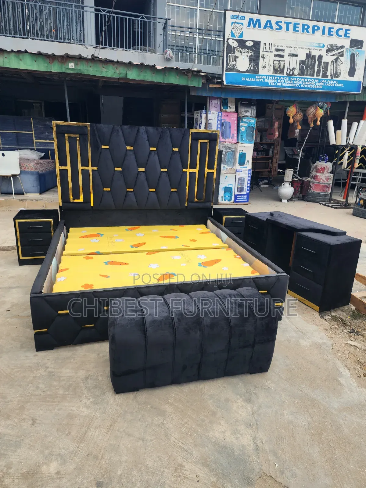 5ft Tall Complete Set of Family Size Bed.