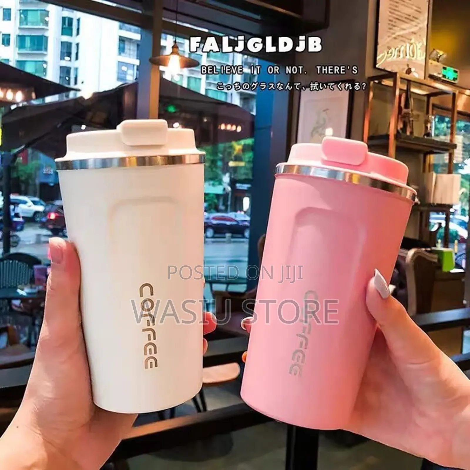 Insulated Stainless Vacuum Coffee Travel Mug