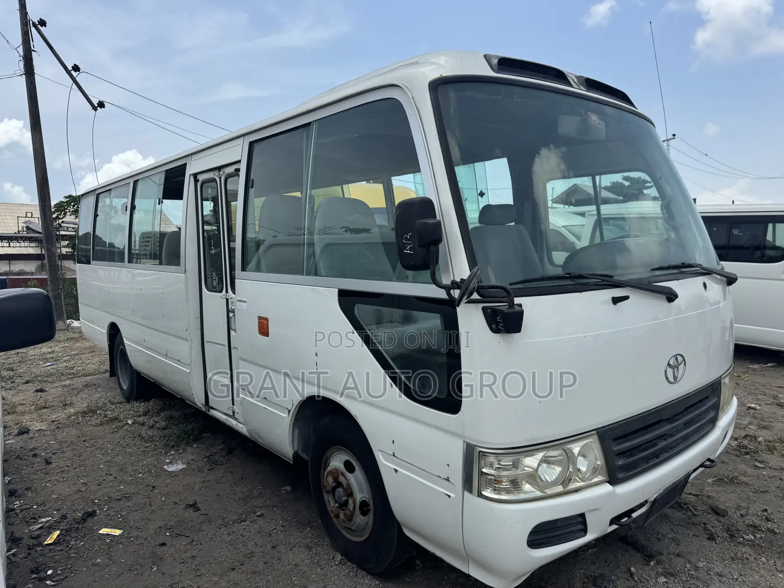 Toyota Coaster 2015 White