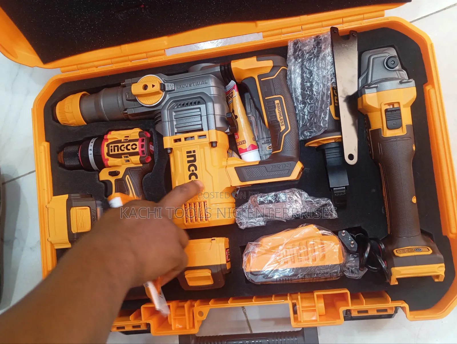 1500 3in1 Hammer, Drill, Grinding Machine