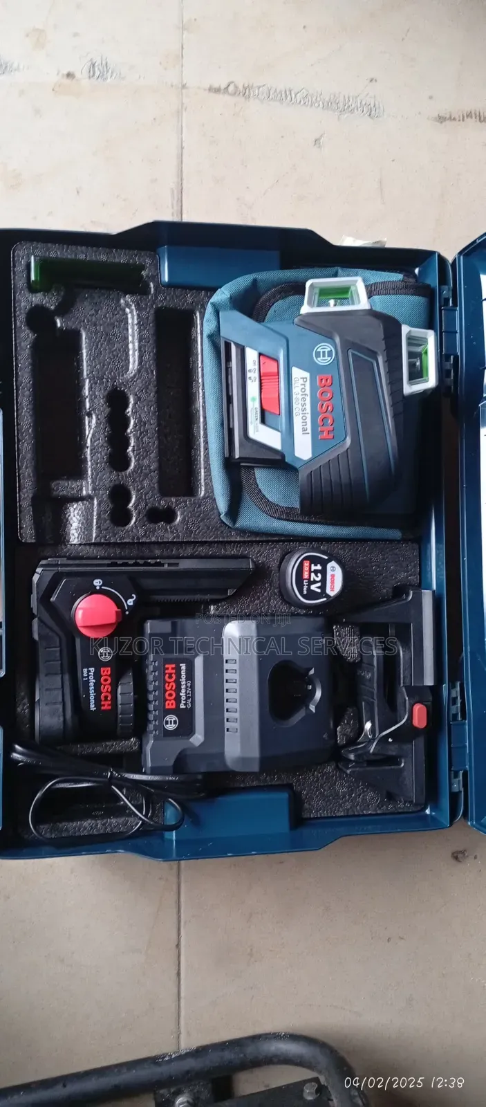 Bosch GLL 3-80 Cg Line Laser Measure