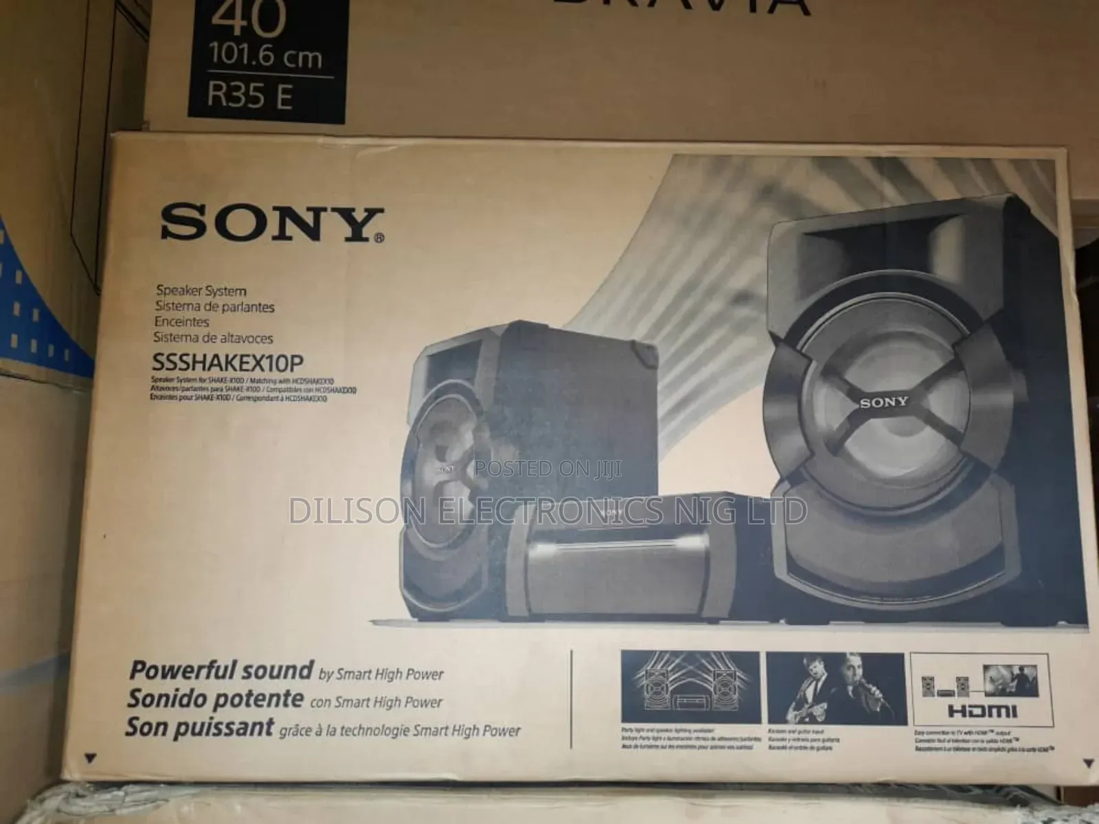 Sony Powerfull Sound Oudio Set Shake10